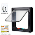 Pet Door 4 Way Locking Security