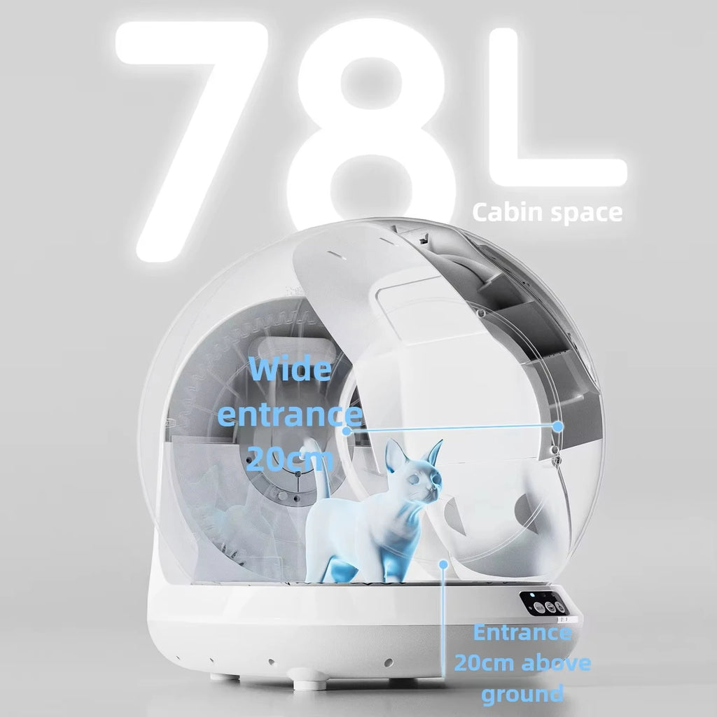 78L Self Cleaning Cat Litter Box