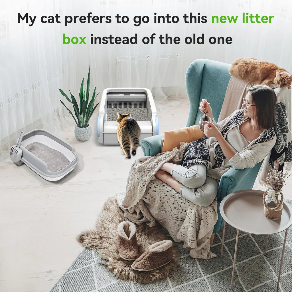 Smart Self-Cleaning Cat's Litter Box