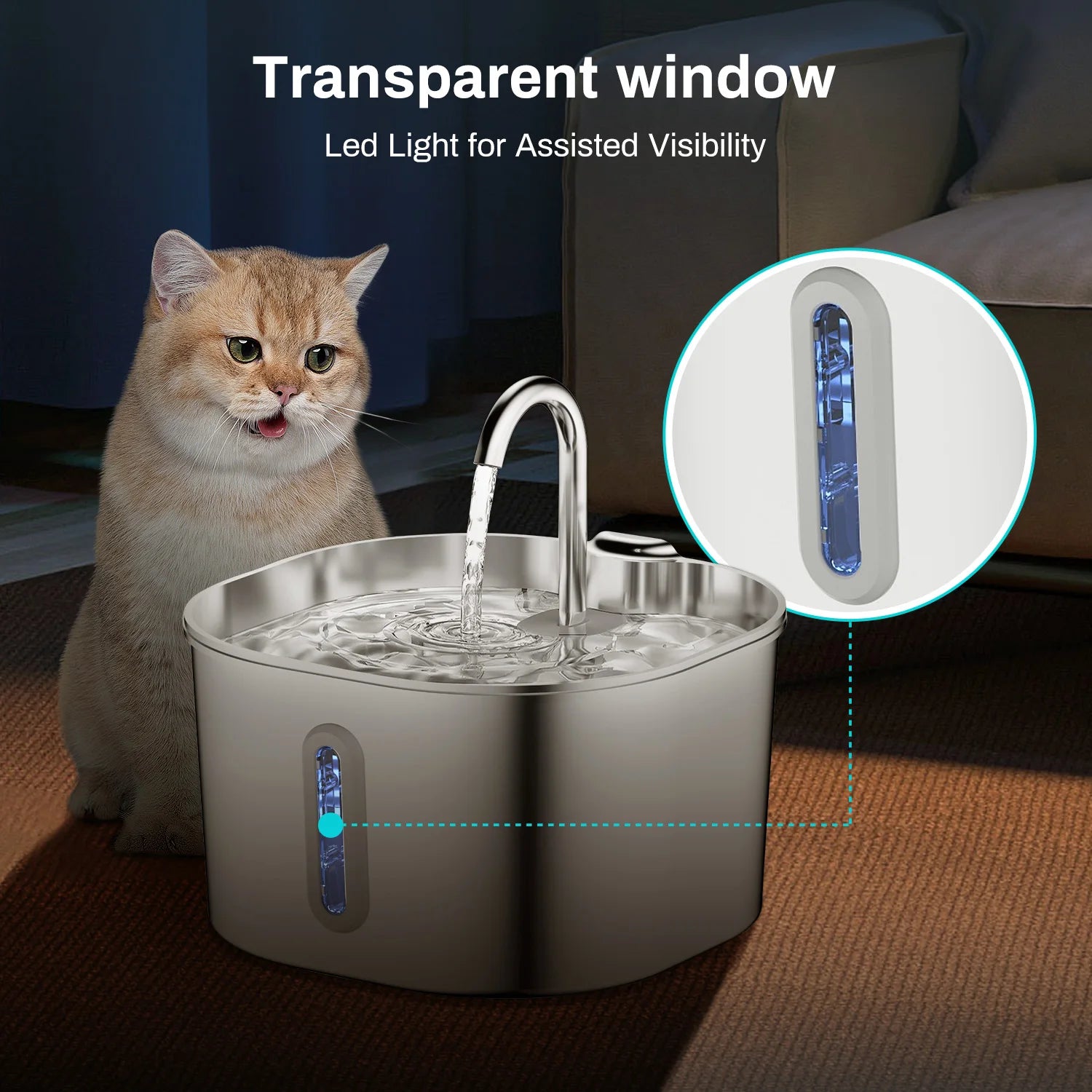 Cat Water Fountain