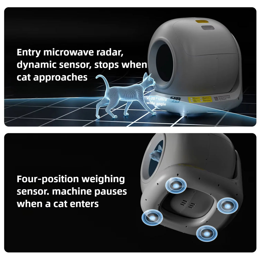 78L Self Cleaning Cat Litter Box