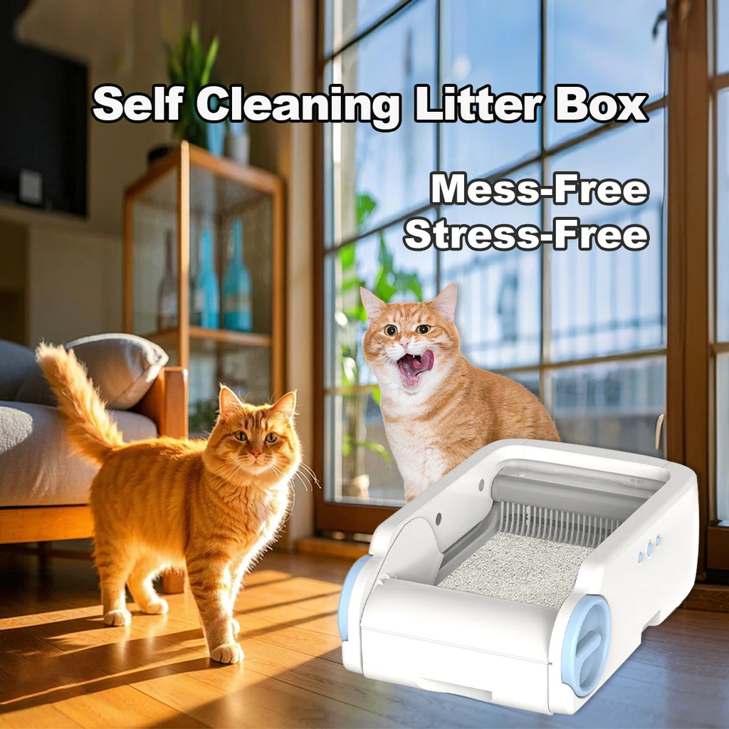 Smart Self-Cleaning Cat's Litter Box